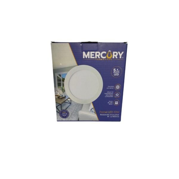 Panel LED 12W con Sensor | Luz Inteligente