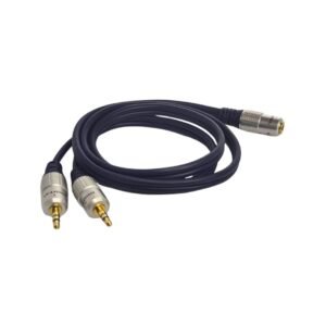 Adaptador 3.5mm Doble Hembra – Audio & Mic